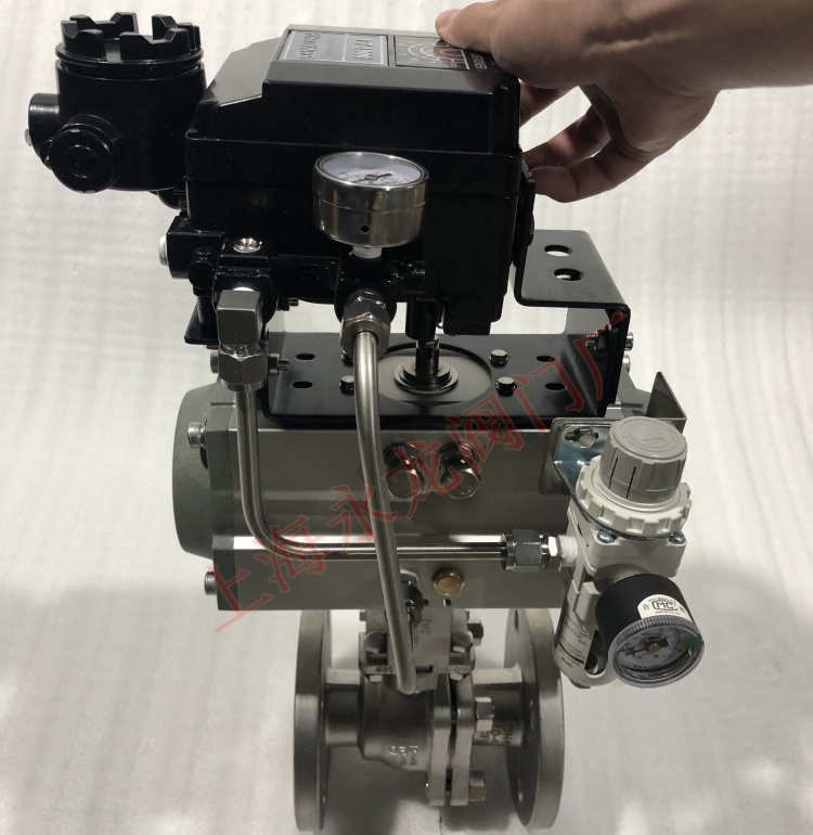 機械式液氨氣動V型調(diào)節(jié)球閥