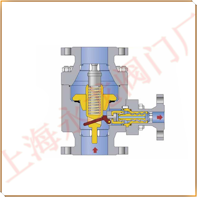 TDM型自動再循環(huán)閥結(jié)構(gòu)圖 TDM型自動再循環(huán)閥結(jié)構(gòu)圖