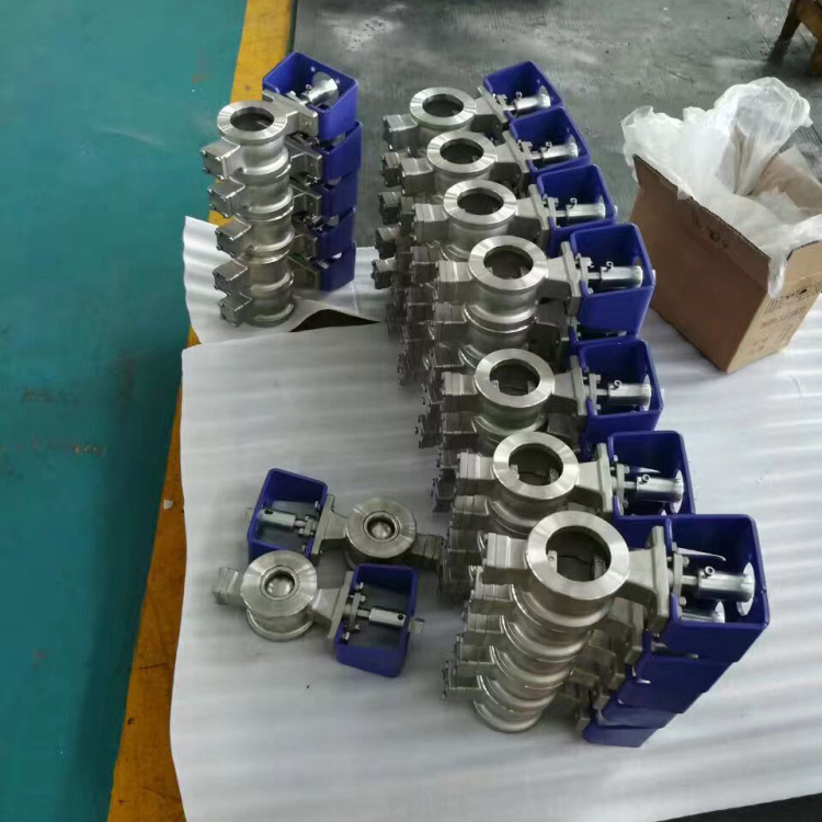 對夾式V型球閥圖片 對夾式V型球閥圖片